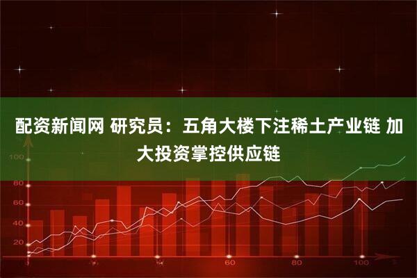 配资新闻网 研究员：五角大楼下注稀土产业链 加大投资掌控供应链